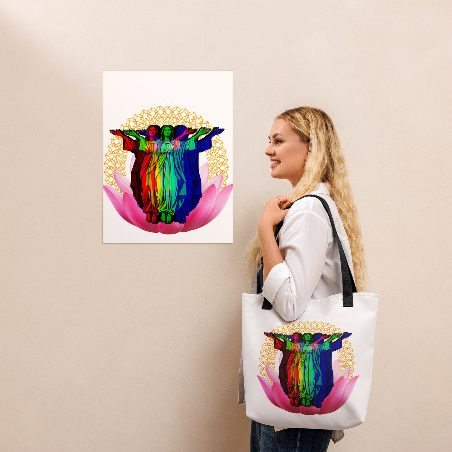 Sac Fourre-Tout / Tote bag Trippy Mary