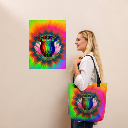 Sac Fourre-tout / Tote bag Tie&Trippy Mary