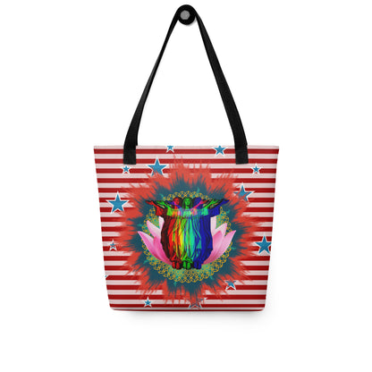 Sac fourre-tout / Tote bag stars and stripe