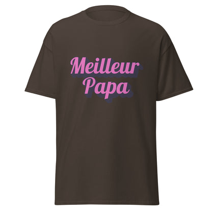 T-shirt classique unisexe 100% coton - Meilleur Papa