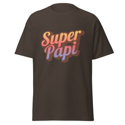 T-shirt classique unisexe 100% coton - Super Papi