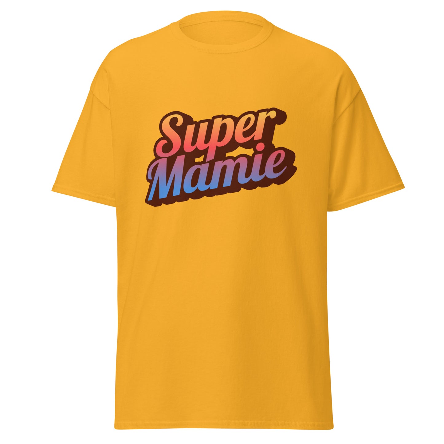 T-shirt classique unisexe 100% coton - Super Mamie