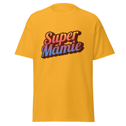 T-shirt classique unisexe 100% coton - Super Mamie