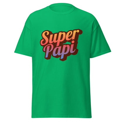 T-shirt classique unisexe 100% coton - Super Papi