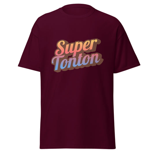 T-shirt classique unisexe 100% coton - Super Tonton