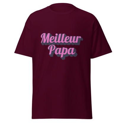 T-shirt classique unisexe 100% coton - Meilleur Papa