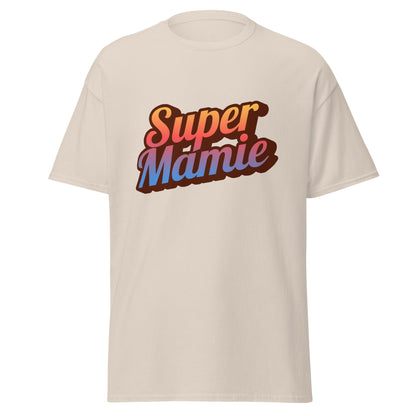 T-shirt classique unisexe 100% coton - Super Mamie