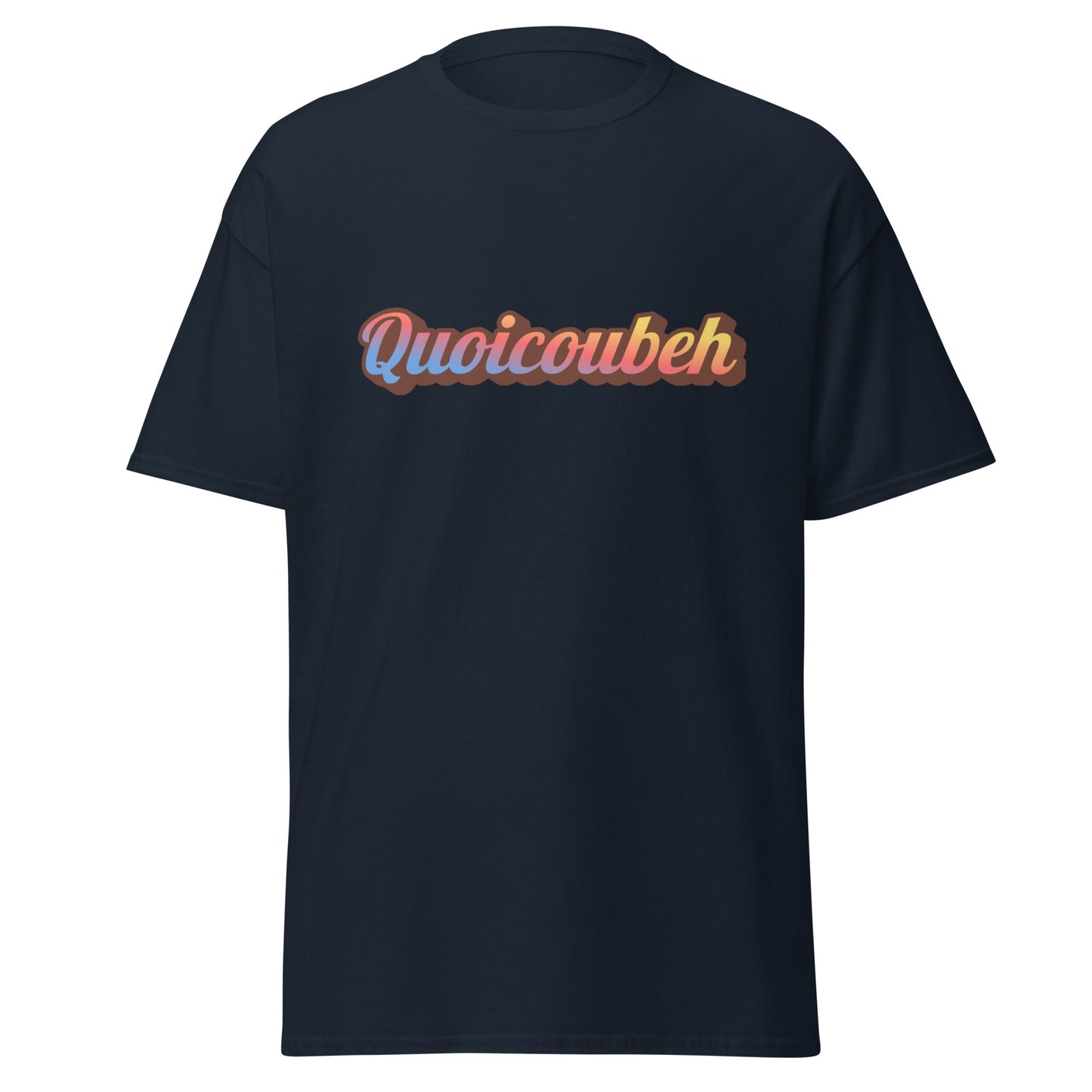 T-shirt classique unisexe 100% coton - Quoicoubeh!