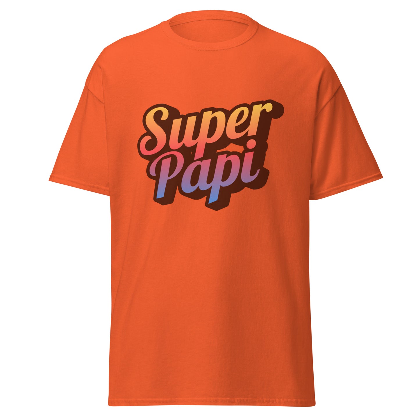 T-shirt classique unisexe 100% coton - Super Papi