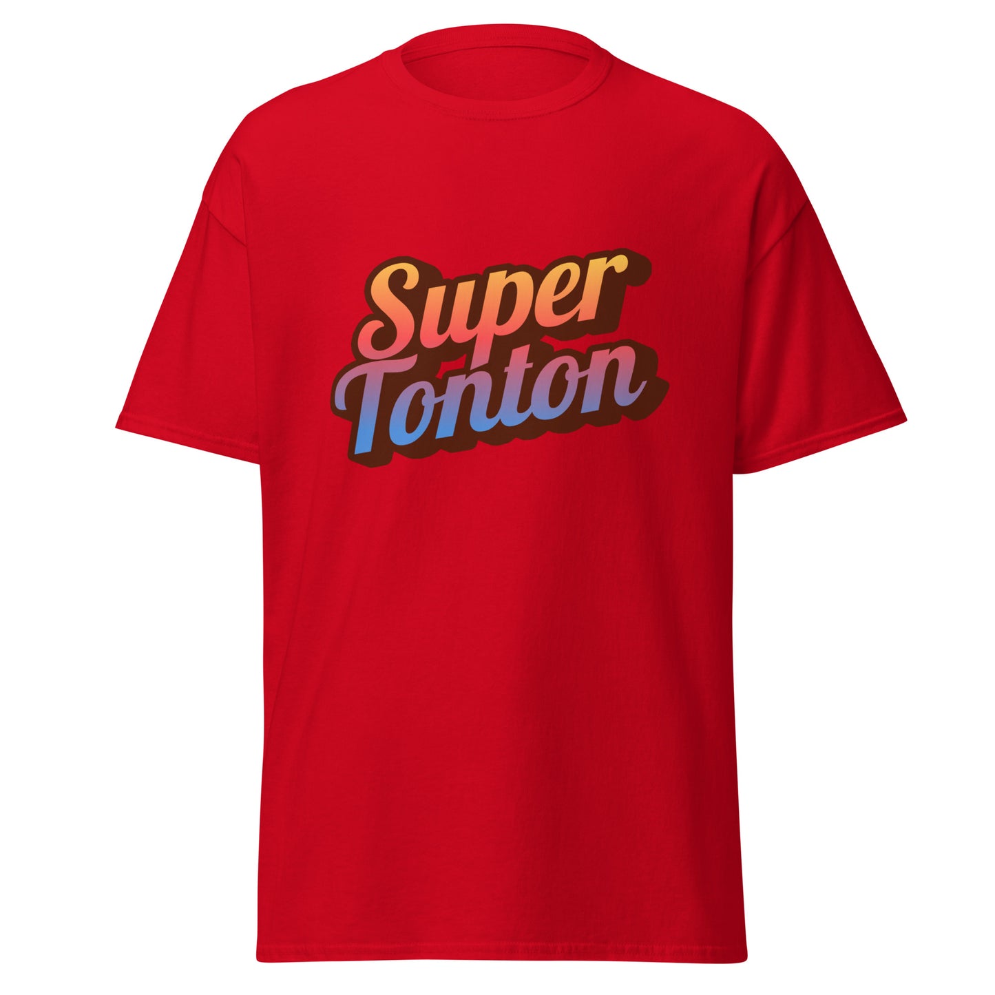 T-shirt classique unisexe 100% coton - Super Tonton