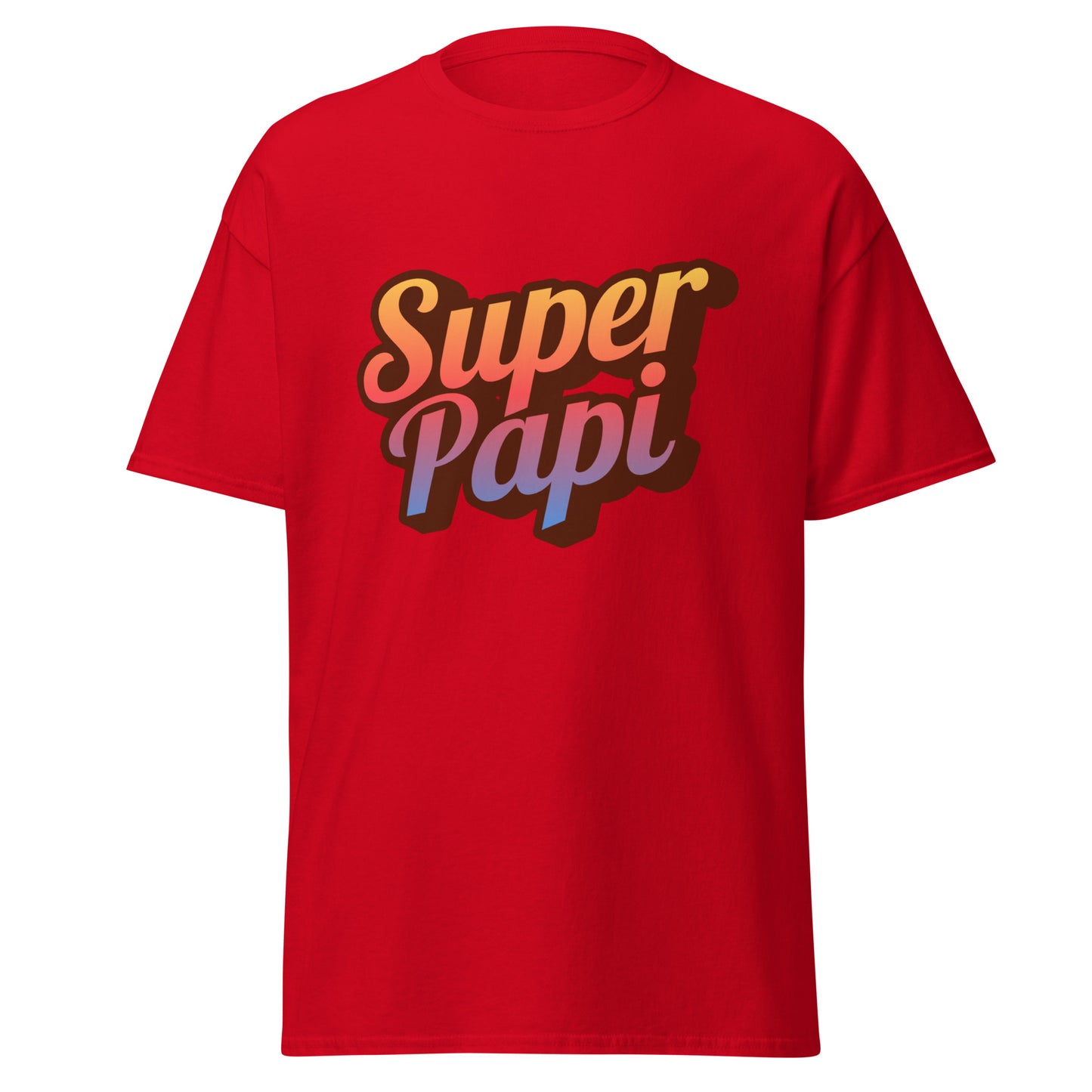 T-shirt classique unisexe 100% coton - Super Papi