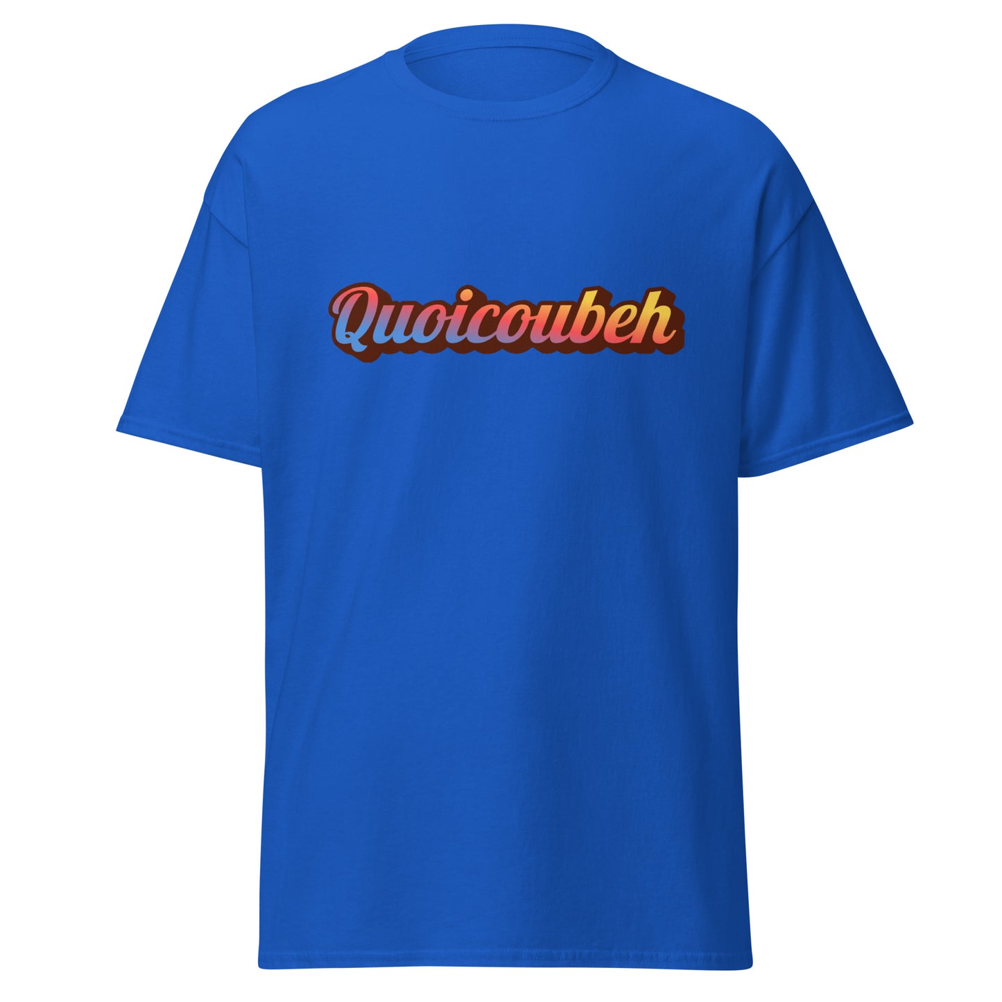 T-shirt classique unisexe 100% coton - Quoicoubeh!