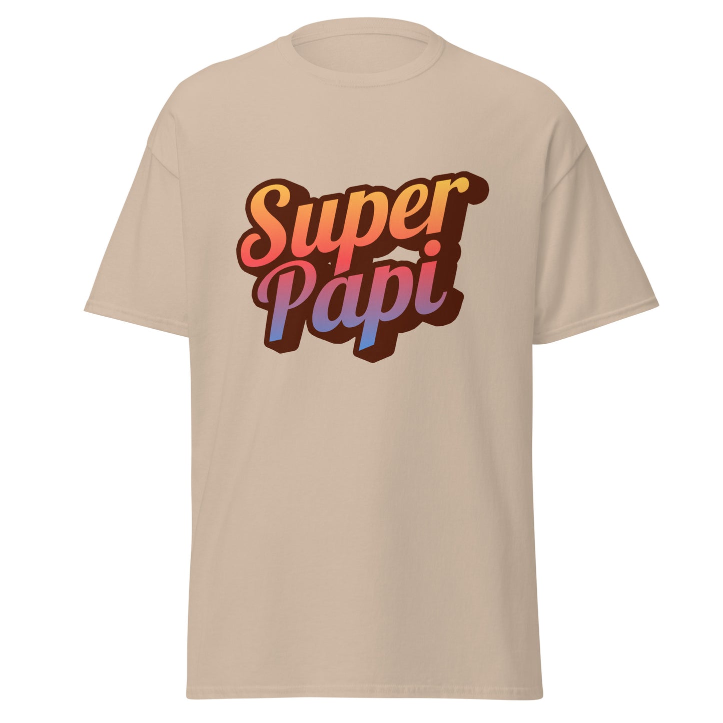 T-shirt classique unisexe 100% coton - Super Papi