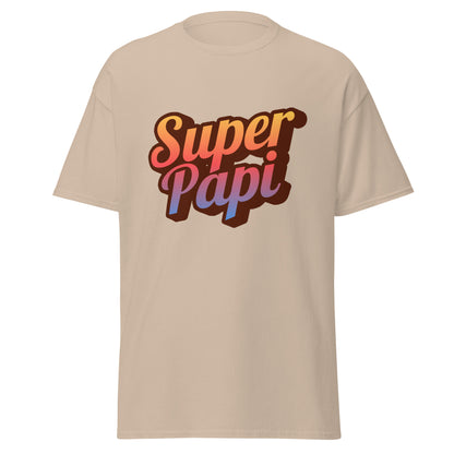 T-shirt classique unisexe 100% coton - Super Papi