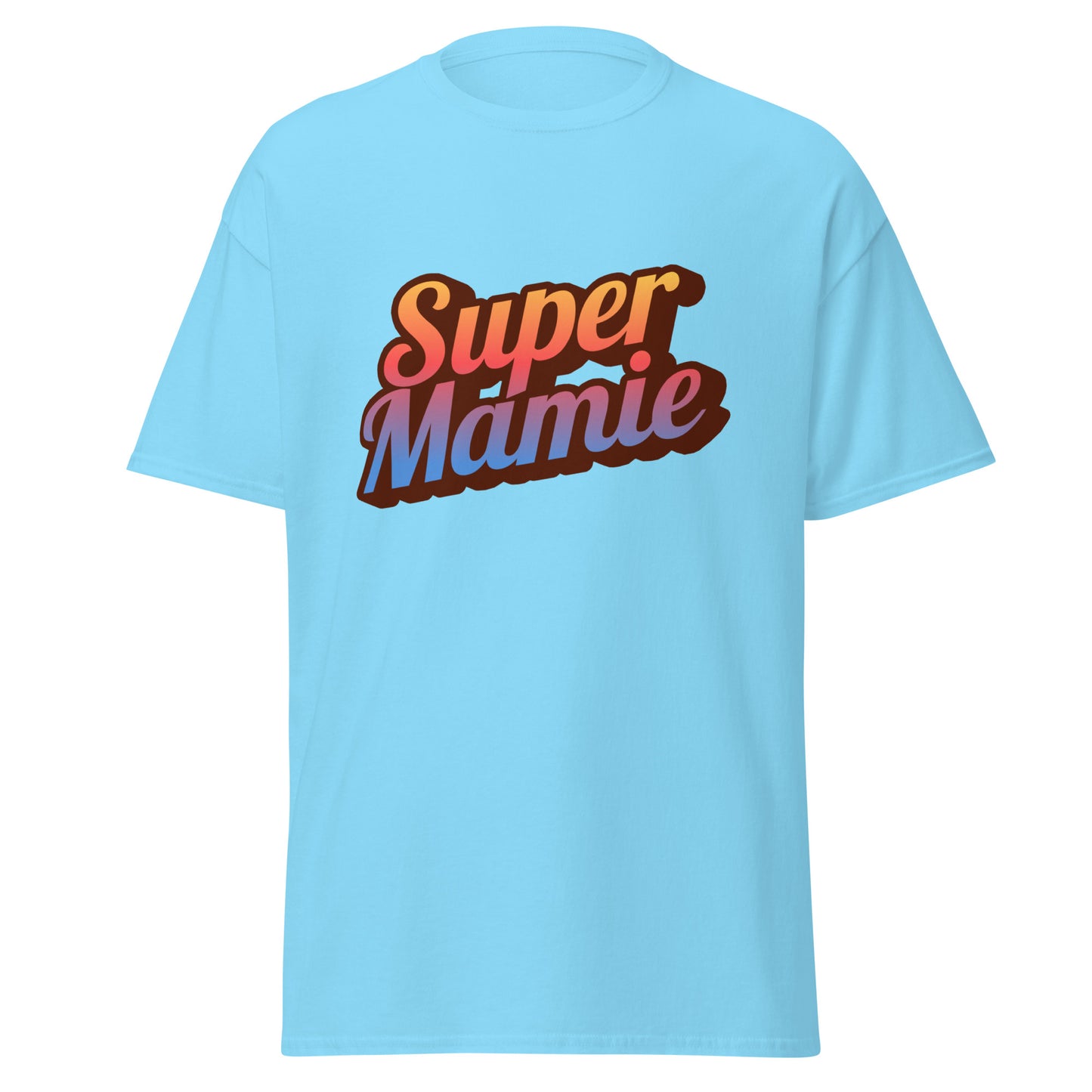 T-shirt classique unisexe 100% coton - Super Mamie