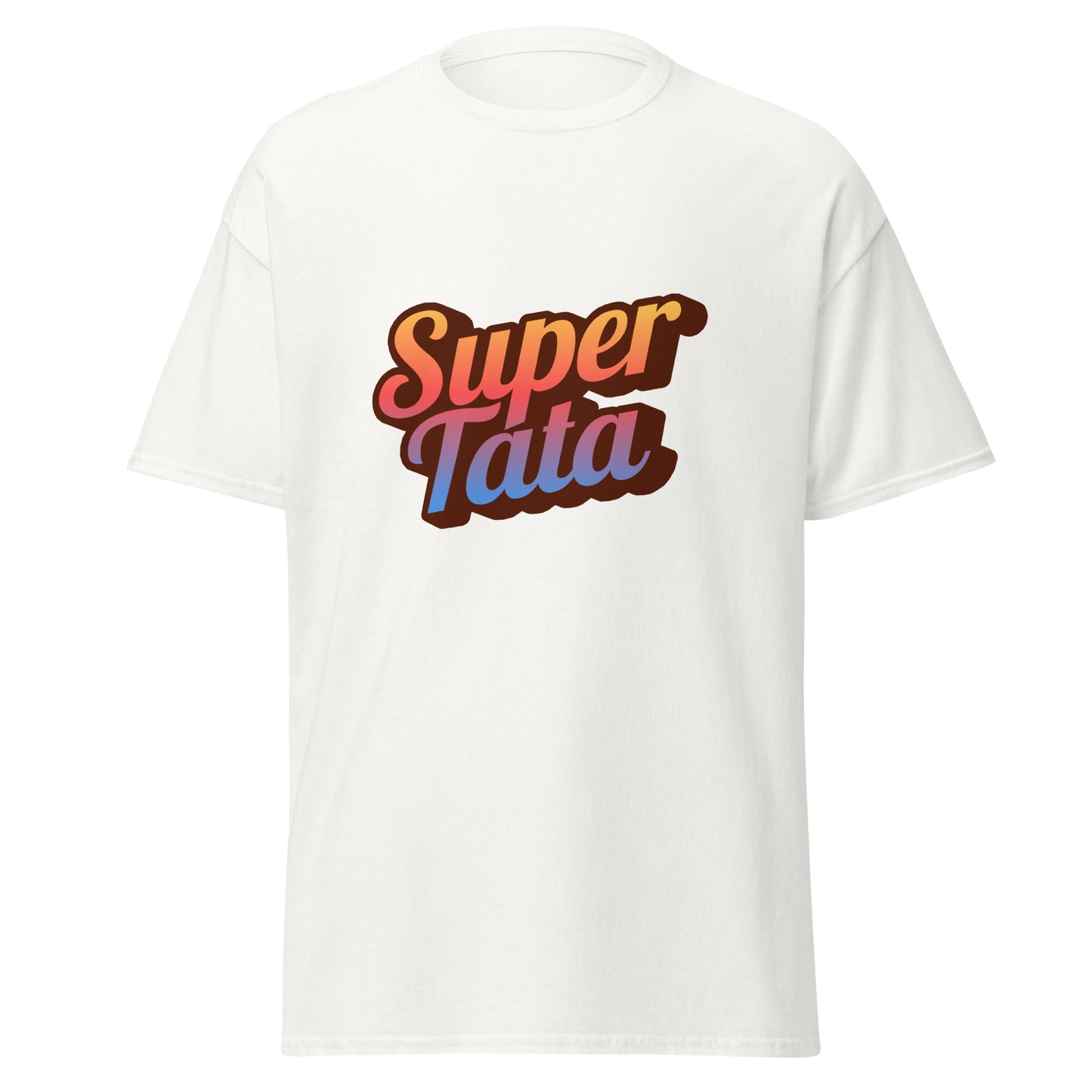 T-shirt classique unisexe 100% coton - Super Tata