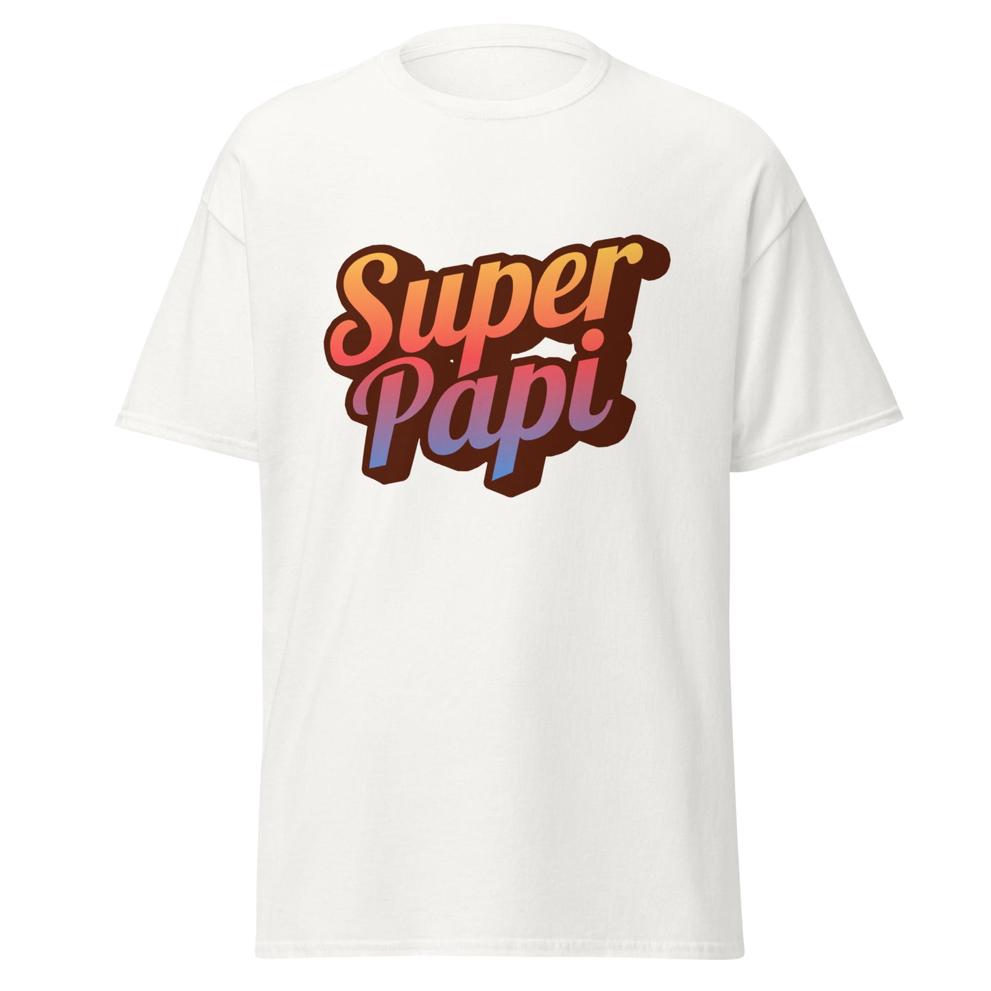 T-shirt classique unisexe 100% coton - Super Papi