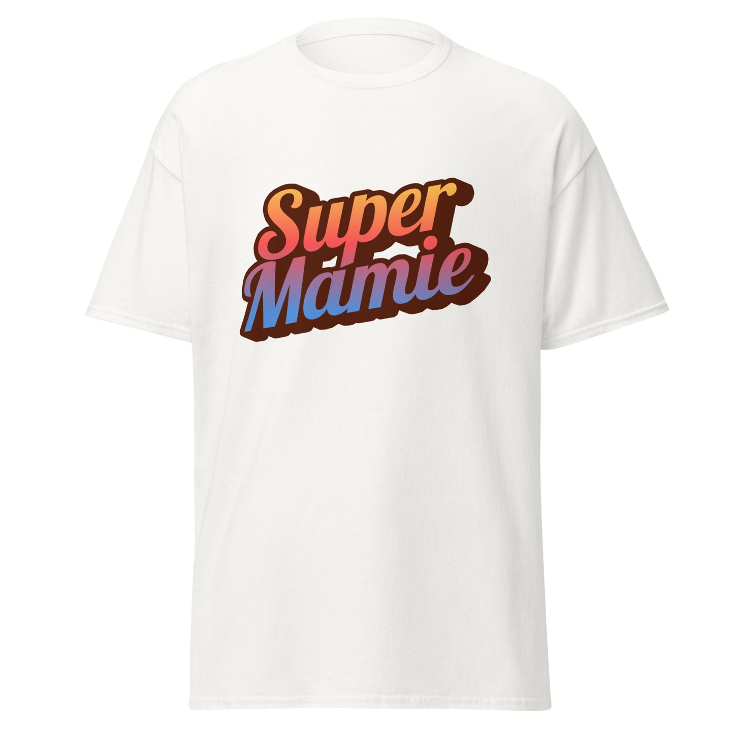 T-shirt classique unisexe 100% coton - Super Mamie