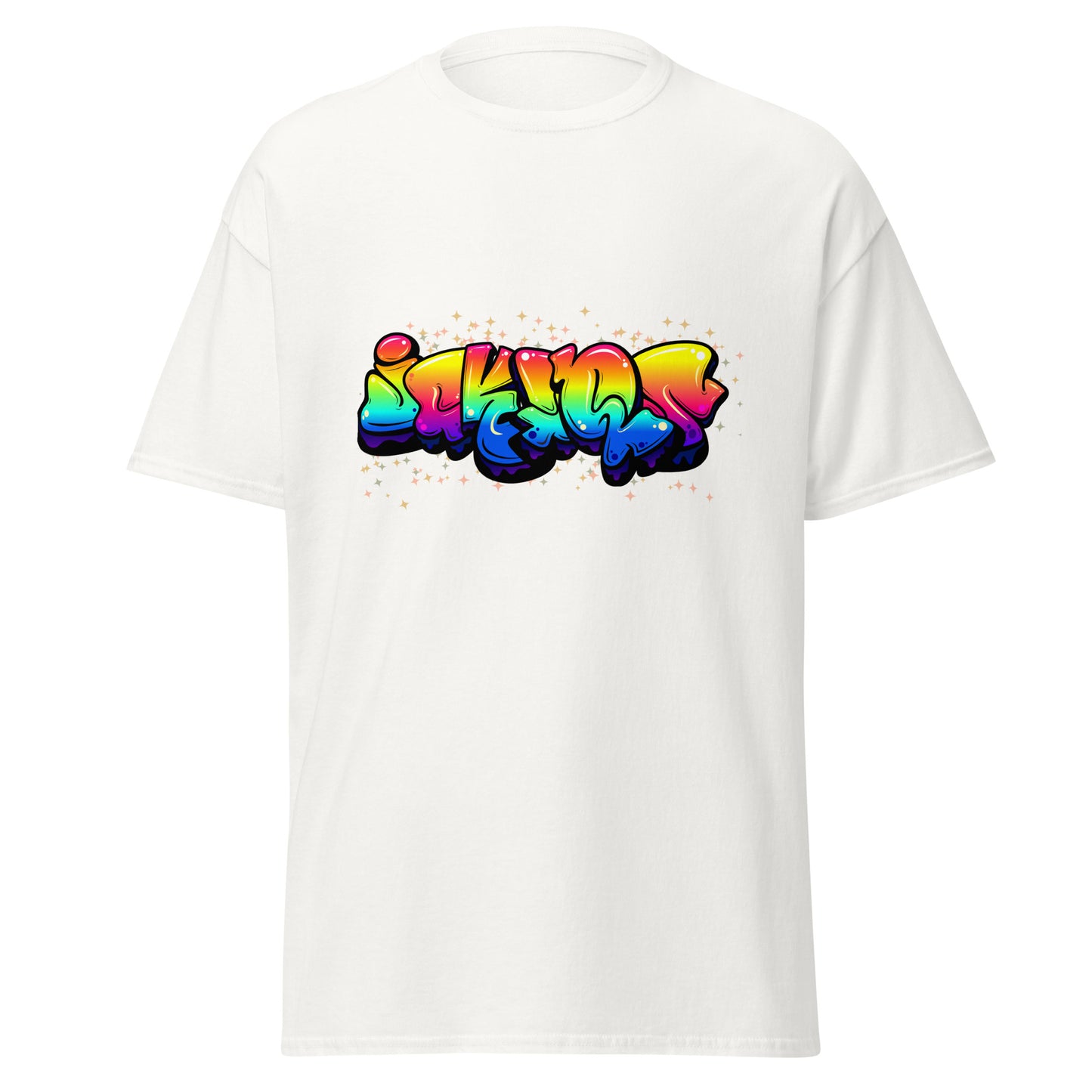 T-shirt classique unisexe 100% coton -Graffiti illisible!