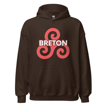 Sweat à capuche / Hoodie Breton - Triskel