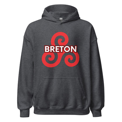 Sweat à capuche / Hoodie Breton - Triskel