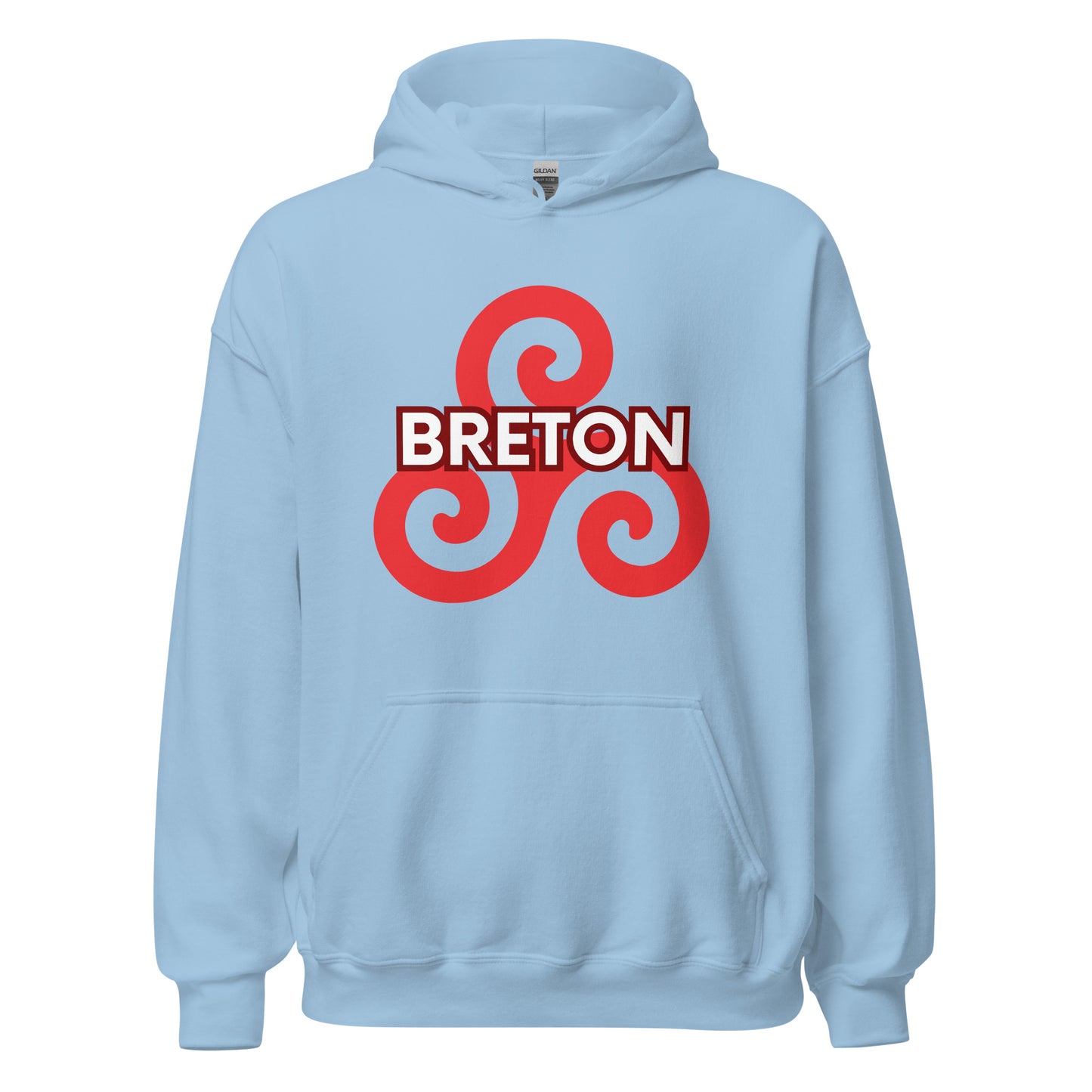 Sweat à capuche / Hoodie Breton - Triskel