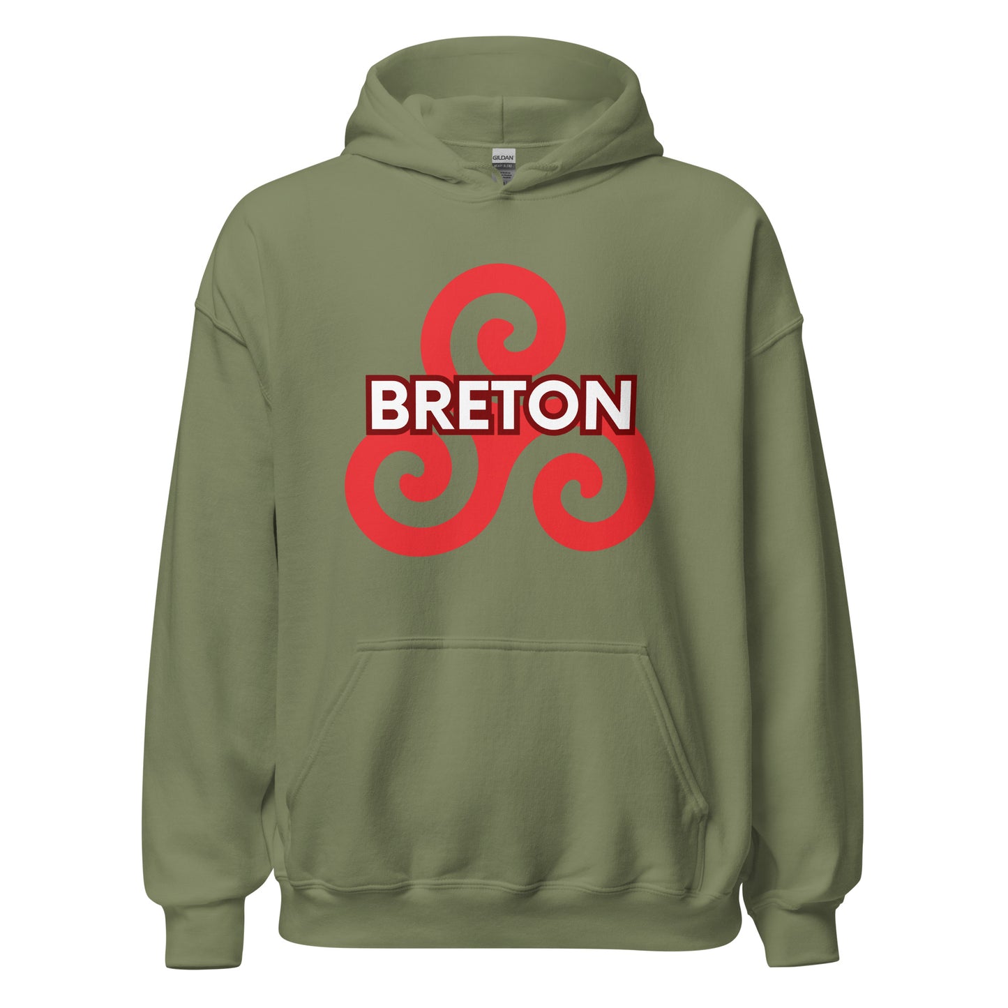 Sweat à capuche / Hoodie Breton - Triskel