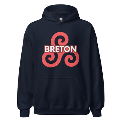 Sweat à capuche / Hoodie Breton - Triskel