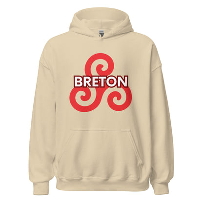 Sweat à capuche / Hoodie Breton - Triskel